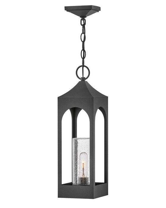 Hinkley - 18082DSZ - One Light Hanging Lantern - Amina - Distressed Zinc