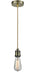 Innovations - 100AB-10RE-1AB - One Light Mini Pendant - Edison - Antique Brass