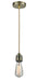 Innovations - 100AB-10RE-2AB - One Light Mini Pendant - Winchester - Antique Brass