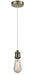 Innovations - 100AB-10W-1AB - One Light Mini Pendant - Edison - Antique Brass