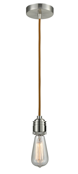 Innovations - 100SN-10CR-2SN - One Light Mini Pendant - Winchester - Satin Nickel