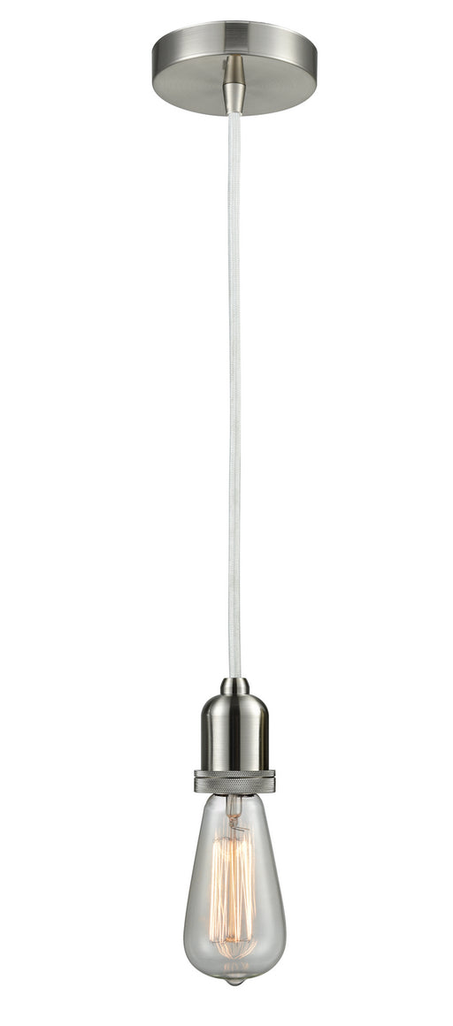 Innovations - 100SN-10W-0SN - One Light Mini Pendant - Whitney - Satin Nickel