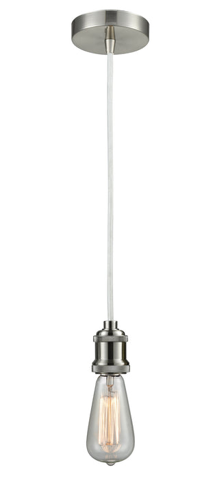 Innovations - 100SN-10W-1SN - One Light Mini Pendant - Edison - Satin Nickel