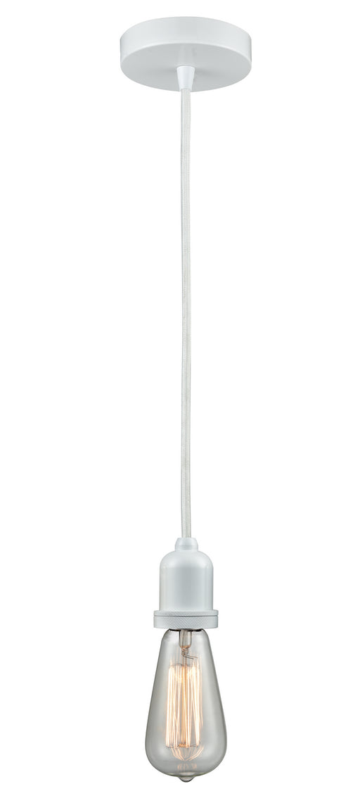 Innovations - 100W-10W-0W - One Light Mini Pendant - Whitney - White