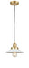 Innovations - 201C-SG-G1-LED - LED Mini Pendant - Franklin Restoration - Satin Gold