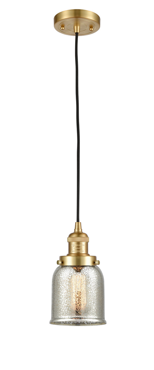 Innovations - 201C-SG-G58-LED - LED Mini Pendant - Franklin Restoration - Satin Gold