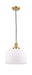 Innovations - 201C-SG-G71-L - One Light Mini Pendant - Franklin Restoration - Satin Gold