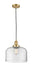 Innovations - 201C-SG-G72-L - One Light Mini Pendant - Franklin Restoration - Satin Gold