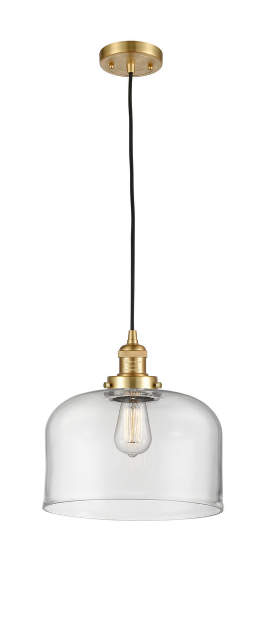 Innovations - 201C-SG-G72-L - One Light Mini Pendant - Franklin Restoration - Satin Gold