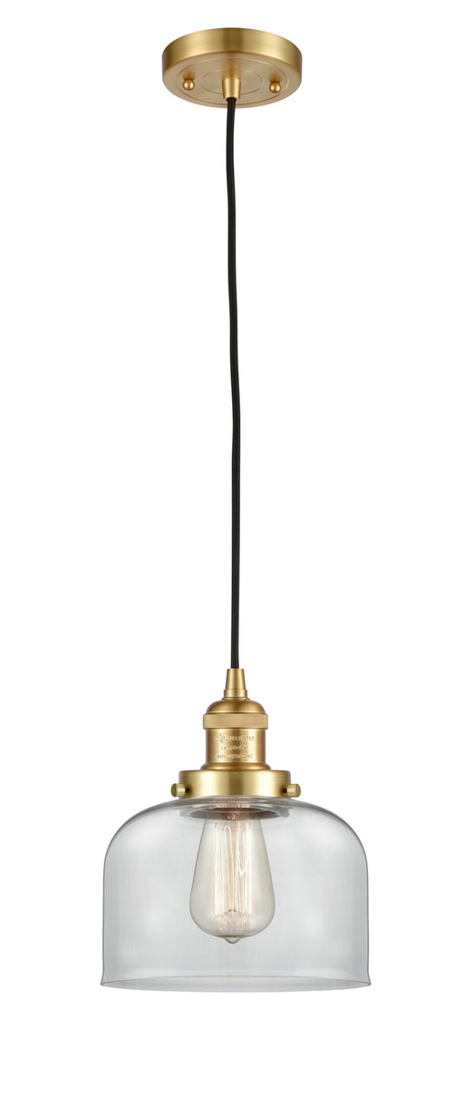 Innovations - 201C-SG-G72-LED - LED Mini Pendant - Franklin Restoration - Satin Gold
