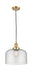 Innovations - 201C-SG-G74-L - One Light Mini Pendant - Franklin Restoration - Satin Gold