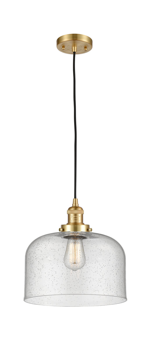 Innovations - 201C-SG-G74-L - One Light Mini Pendant - Franklin Restoration - Satin Gold