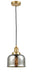 Innovations - 201C-SG-G78-LED - LED Mini Pendant - Franklin Restoration - Satin Gold