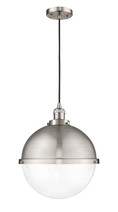 Innovations - 201C-SN-HFS-122-SN - One Light Pendant - Franklin Restoration - Brushed Satin Nickel