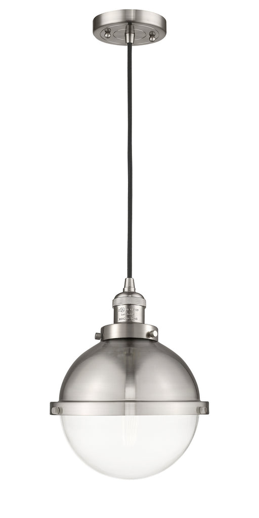 Innovations - 201C-SN-HFS-82-SN - One Light Mini Pendant - Franklin Restoration - Brushed Satin Nickel