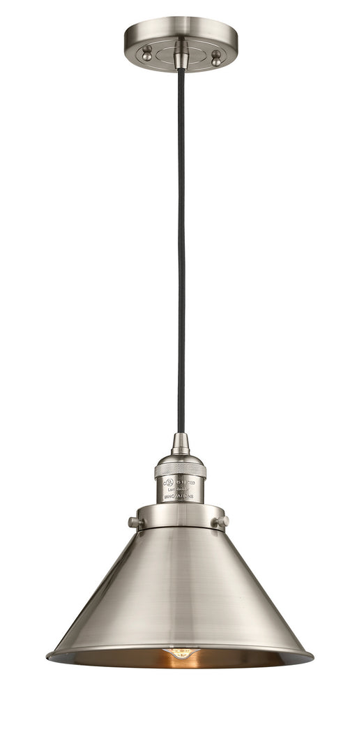 Innovations - 201C-SN-M10-SN-LED - LED Mini Pendant - Franklin Restoration - Brushed Satin Nickel