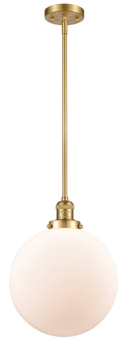 Innovations - 201S-SG-G201-12-LED - LED Mini Pendant - Franklin Restoration - Satin Gold
