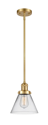 Franklin Restoration LED Mini Pendant Satin Gold