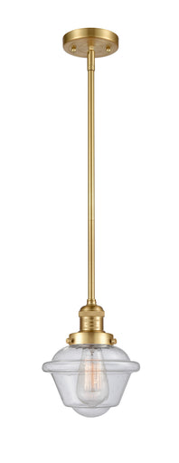 Franklin Restoration LED Mini Pendant Satin Gold