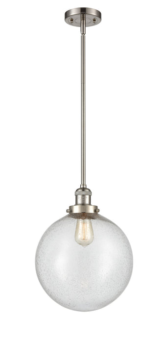 Innovations - 201S-SN-G204-12-LED - LED Mini Pendant - Franklin Restoration - Brushed Satin Nickel