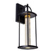 CWI Lighting - 0407W7-1-101-A - LED Outdoor Wall Lantern - Greenwood - Black