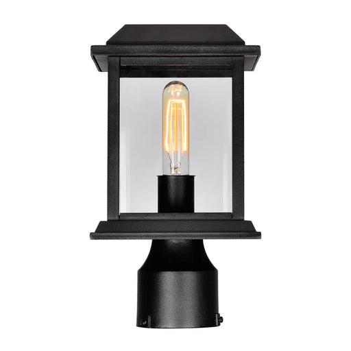 CWI Lighting - 0409PT6-1-101 - One Light Outdoor Lantern Head - Blackbridge - Black