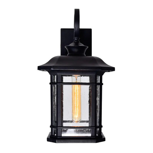 CWI Lighting - 0411W10-1-101 - One Light Outdoor Wall Lantern - Blackburn - Black