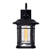 CWI Lighting - 0411W10-1-101 - One Light Outdoor Wall Lantern - Blackburn - Black