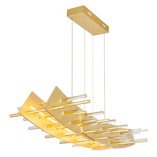 CWI Lighting - 1244P40-602 - LED Chandelier - Gondola - Satin Gold
