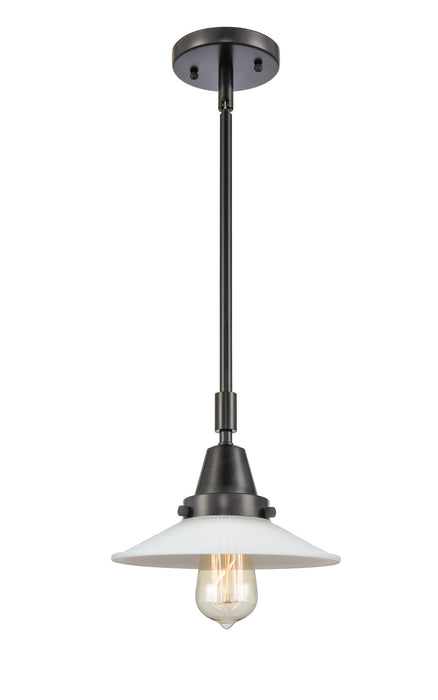 Innovations - 447-1S-BK-G1-LED - LED Mini Pendant - Franklin Restoration - Matte Black