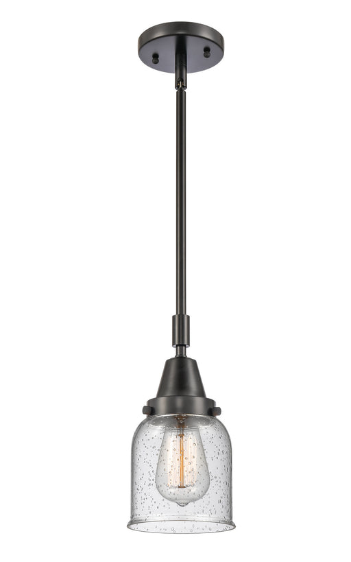 Innovations - 447-1S-BK-G54 - One Light Mini Pendant - Franklin Restoration - Matte Black