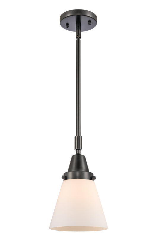 Innovations - 447-1S-BK-G61 - One Light Mini Pendant - Franklin Restoration - Matte Black