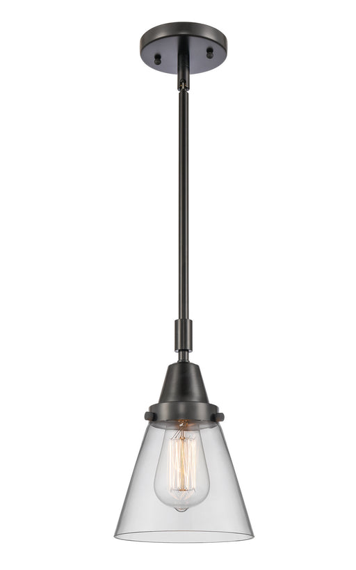 Innovations - 447-1S-BK-G62 - One Light Mini Pendant - Franklin Restoration - Matte Black