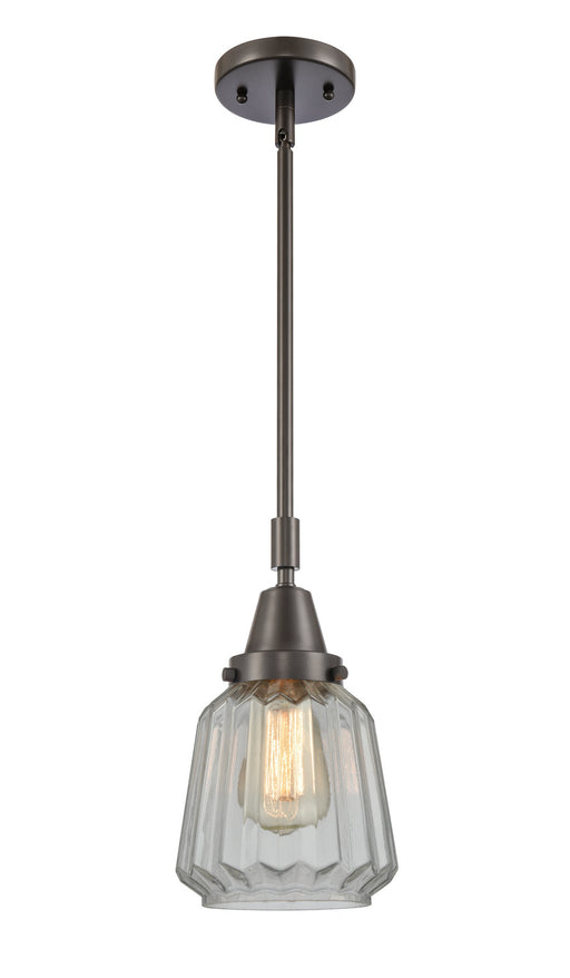 Innovations - 447-1S-OB-G142 - One Light Mini Pendant - Franklin Restoration - Oil Rubbed Bronze