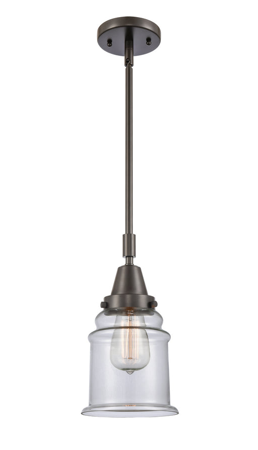 Innovations - 447-1S-OB-G182-LED - LED Mini Pendant - Franklin Restoration - Oil Rubbed Bronze