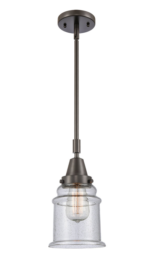 Innovations - 447-1S-OB-G184 - One Light Mini Pendant - Franklin Restoration - Oil Rubbed Bronze