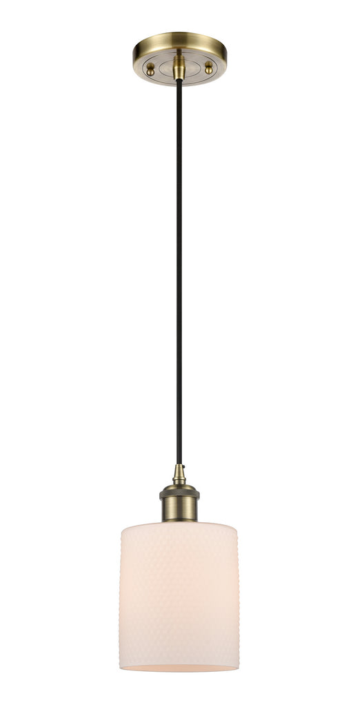 Innovations - 516-1P-AB-G111-LED - LED Mini Pendant - Ballston - Antique Brass