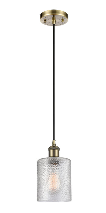 Innovations - 516-1P-AB-G112 - One Light Mini Pendant - Ballston - Antique Brass