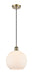 Innovations - 516-1P-AB-G121-10 - One Light Mini Pendant - Ballston - Antique Brass