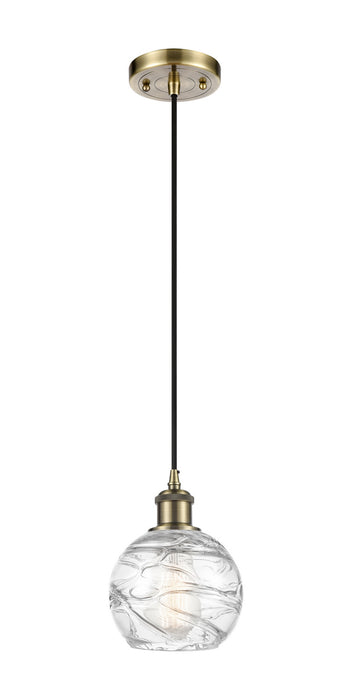 Innovations - 516-1P-AB-G1213-6 - One Light Mini Pendant - Ballston - Antique Brass