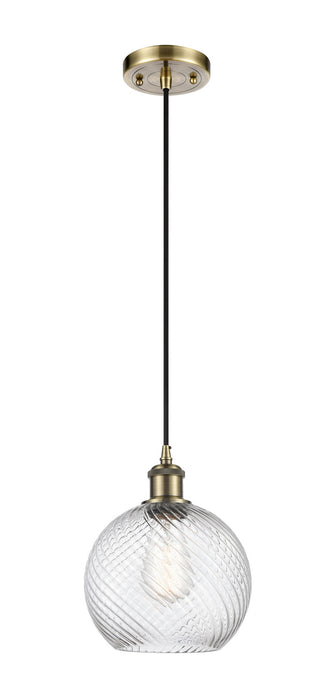 Innovations - 516-1P-AB-G1214-8-LED - LED Mini Pendant - Ballston - Antique Brass