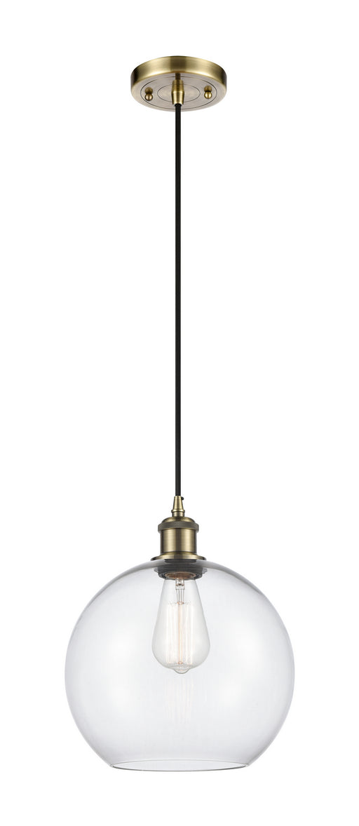 Innovations - 516-1P-AB-G122-10 - One Light Mini Pendant - Ballston - Antique Brass