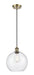 Innovations - 516-1P-AB-G124-10 - One Light Mini Pendant - Ballston - Antique Brass