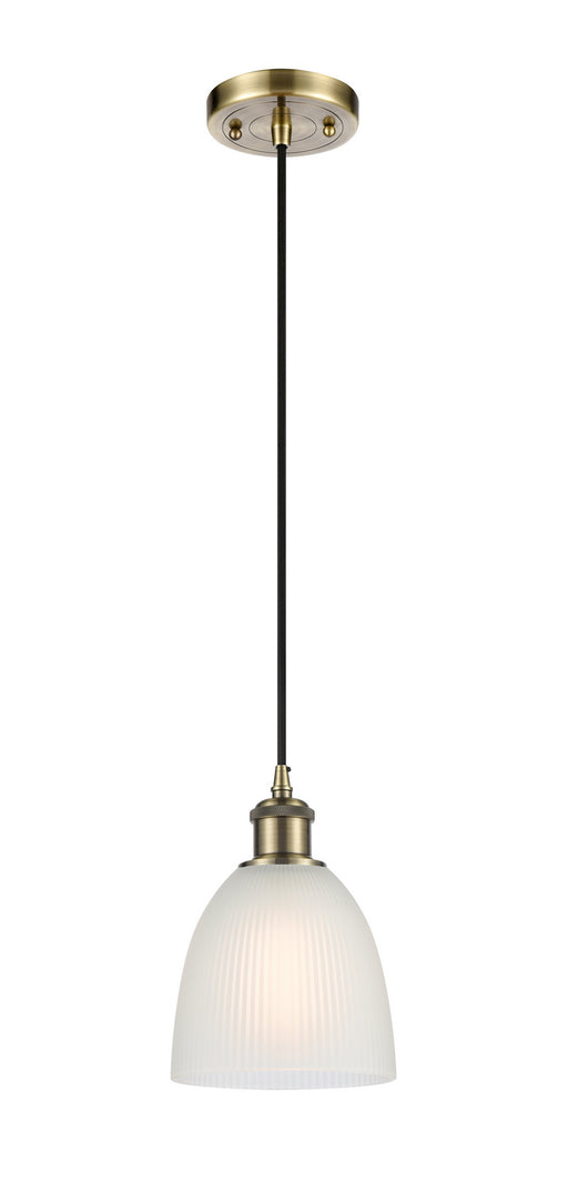 Innovations - 516-1P-AB-G381 - One Light Mini Pendant - Ballston - Antique Brass
