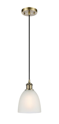 Ballston One Light Mini Pendant Antique Brass