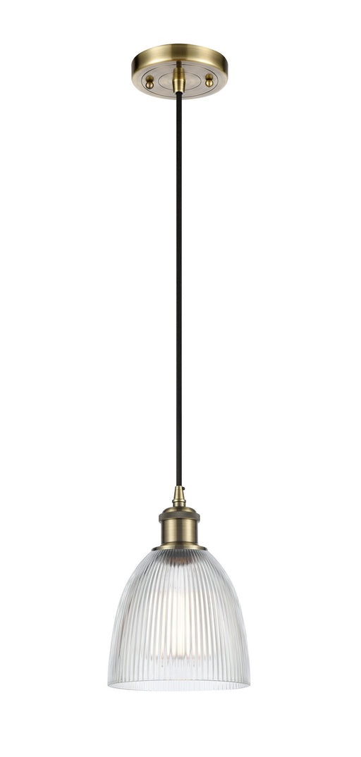 Innovations - 516-1P-AB-G382-LED - LED Mini Pendant - Ballston - Antique Brass