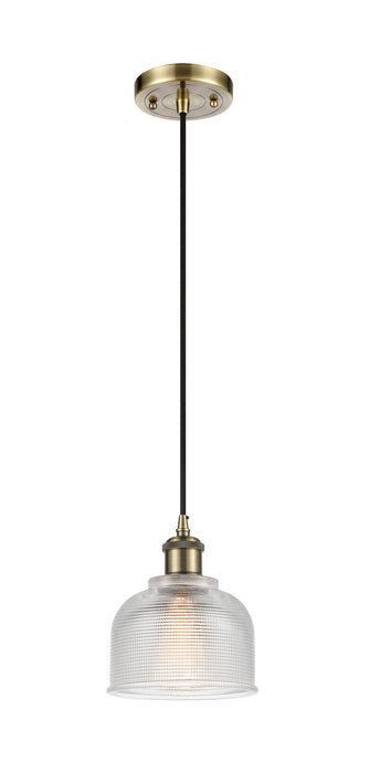 Innovations - 516-1P-AB-G412-LED - LED Mini Pendant - Ballston - Antique Brass