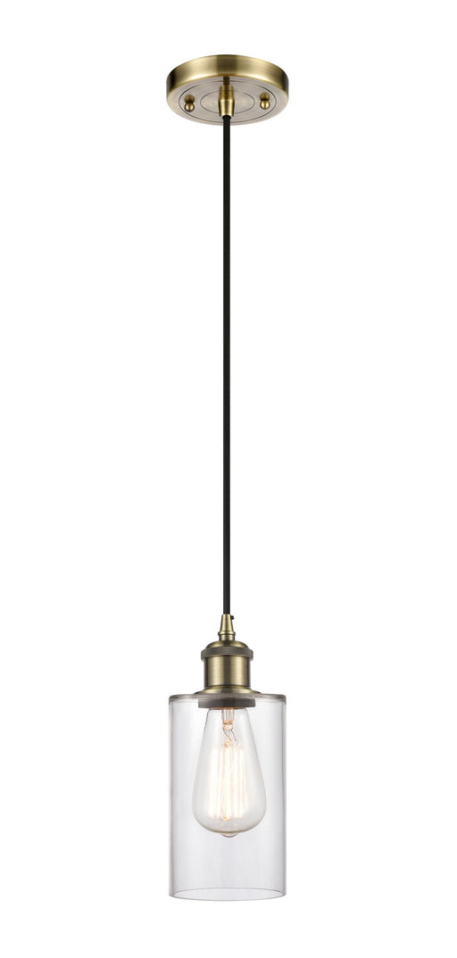 Innovations - 516-1P-AB-G802 - One Light Mini Pendant - Ballston - Antique Brass