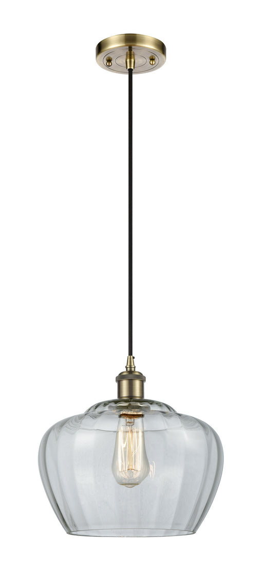 Innovations - 516-1P-AB-G92-L - One Light Mini Pendant - Ballston - Antique Brass