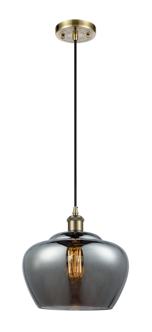 Innovations - 516-1P-AB-G93-L - One Light Mini Pendant - Ballston - Antique Brass